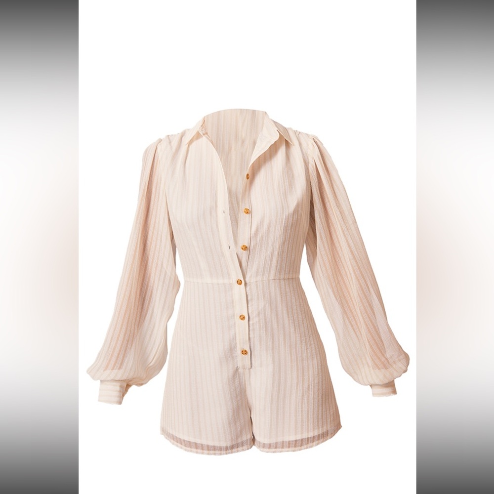 Striped Romper - image 3